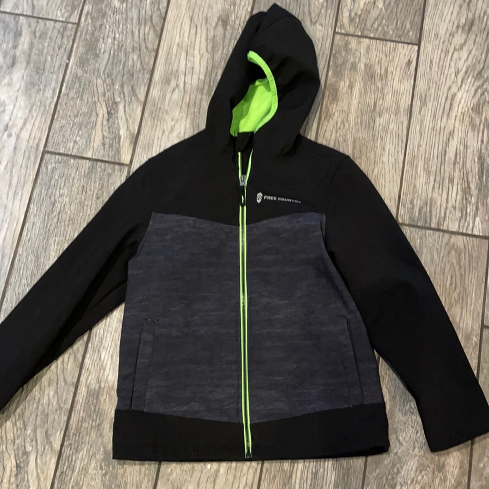 Boys free country wind breaker jacket